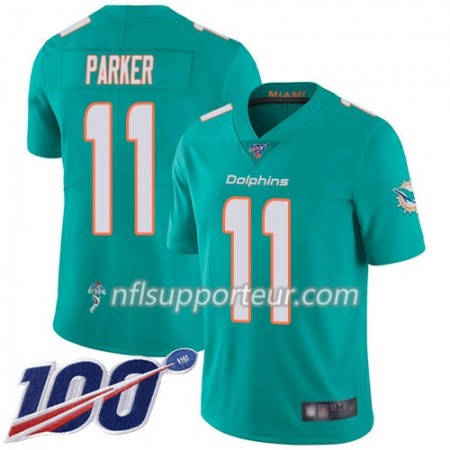 Maillot Homme Miami Dolphins DeVante Parker 11 Nike Vert 100th